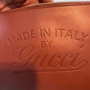 Authentic Gucci pouch/wristlet